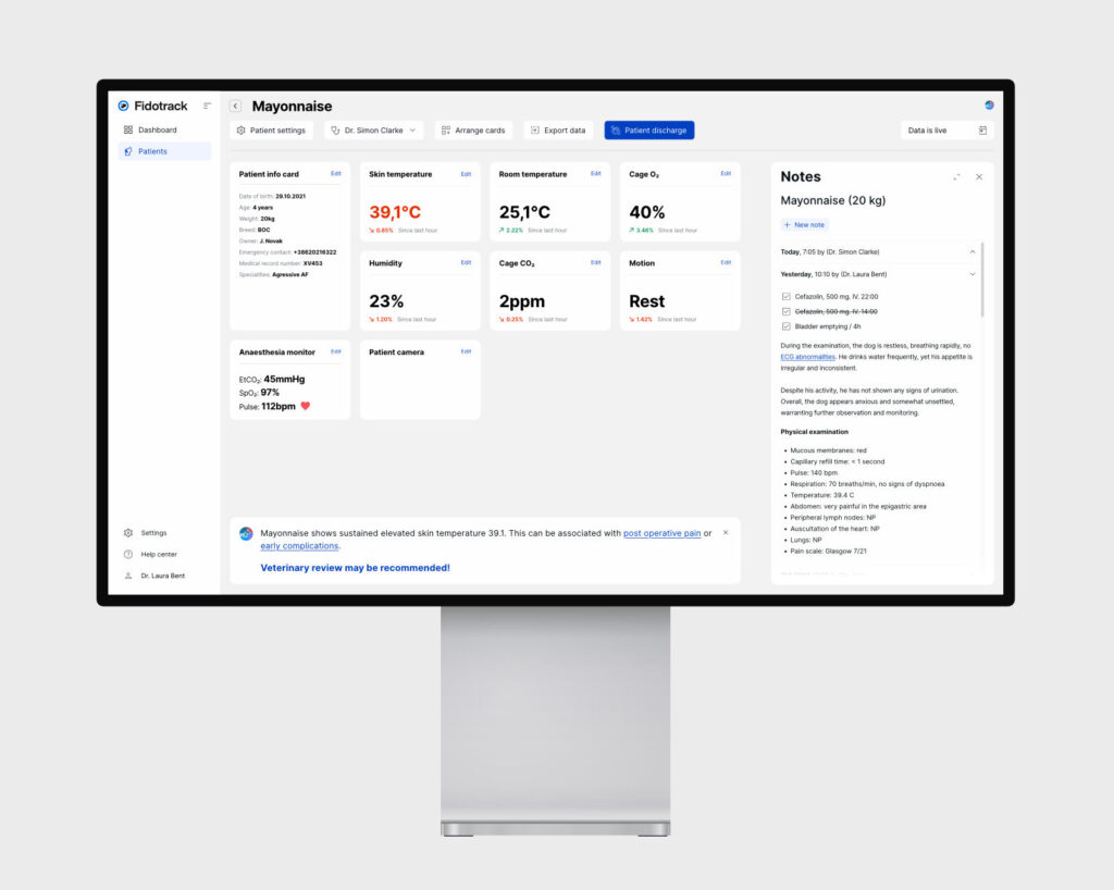 Senior UX/UI and Product Designer David Praznik - FidoTrack project